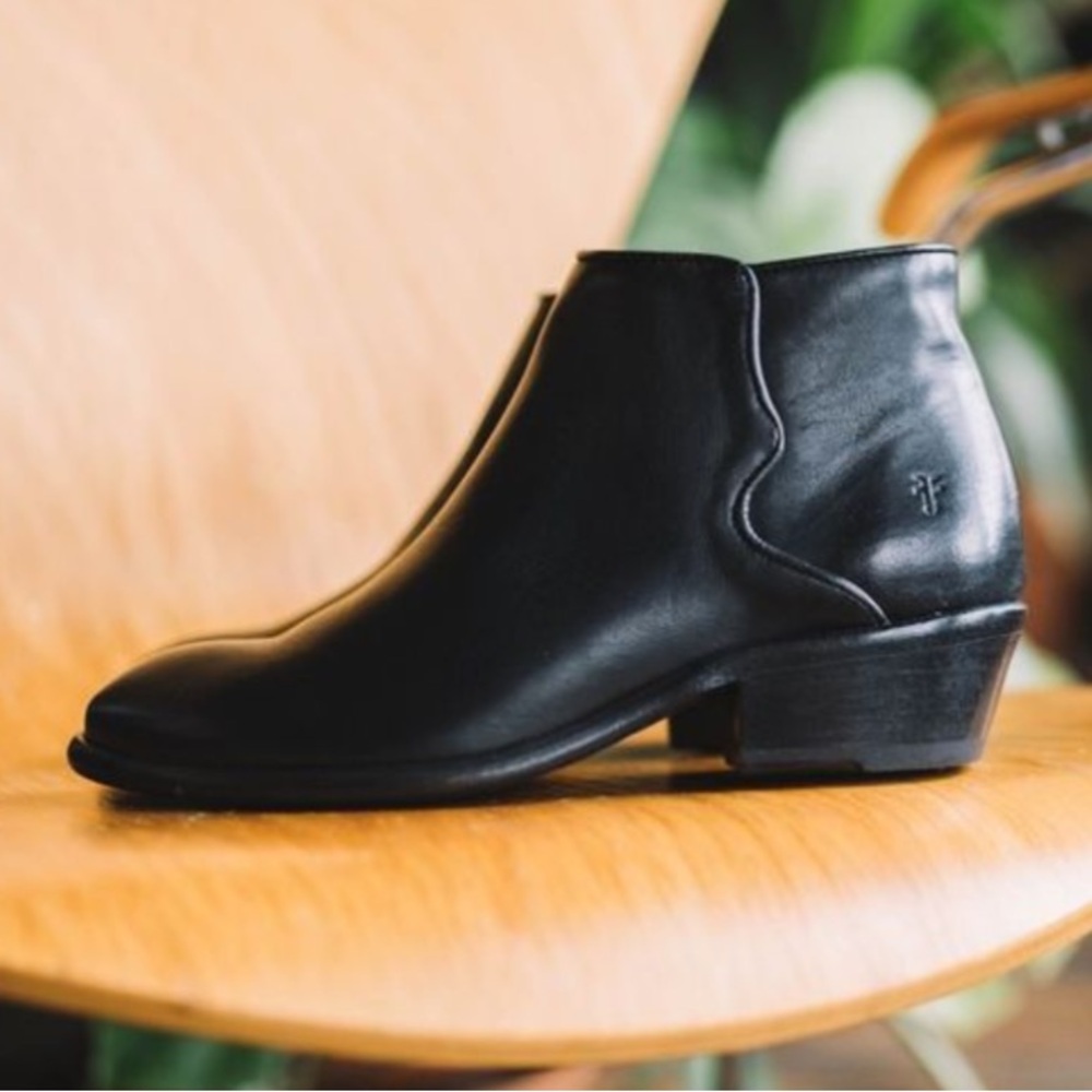 Frye Black Ankle Boots - Picture 12 of 12